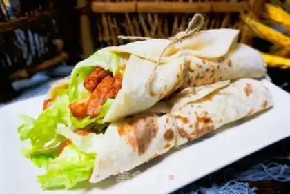 Make Chicken roll step 6