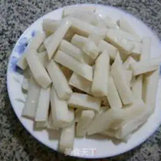 Make White rice cake step 1