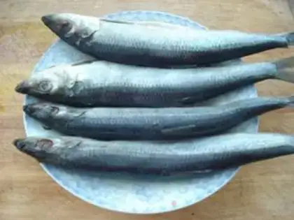 Make Fried herring step 0