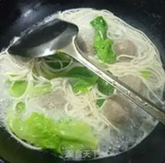 Make Noodles for meatballs step 10