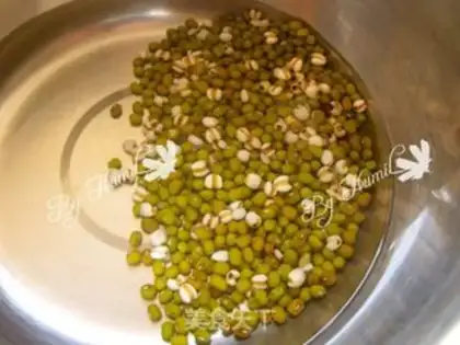 Make Green bean bean soup step 1