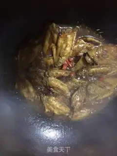 Make Red chicken wings step 7