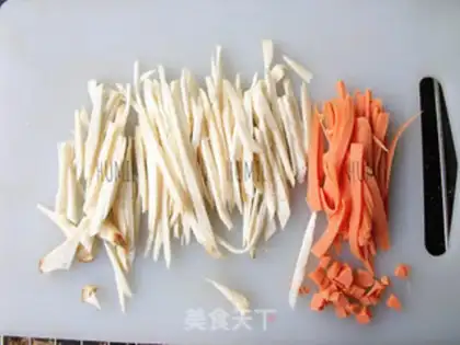 Make Apricot and ham pasta step 0