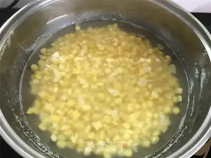 Make Rice corn juice step 4