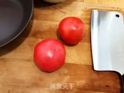 Make Tomato fried eggs step 4
