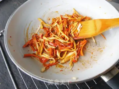 Make Apricot and ham pasta step 4