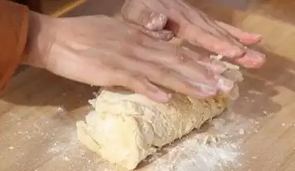 Make English scone step 9