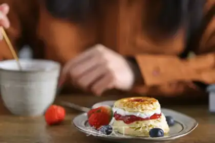 Make English scone step 16