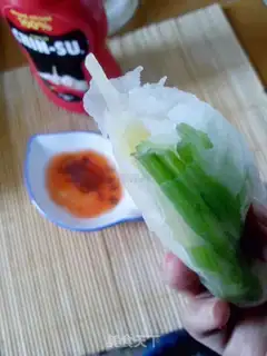 Make Cross-Spring Roll step 5
