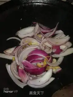 Make Goose fried onions step 6