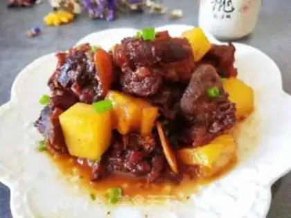 Make Pineapple ribs step 8