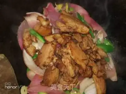 Make Goose fried onions step 8
