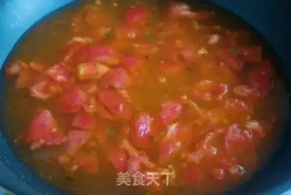 Make Tomato egg noodles step 3