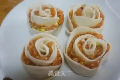 Make Rose fried dumplings step 6