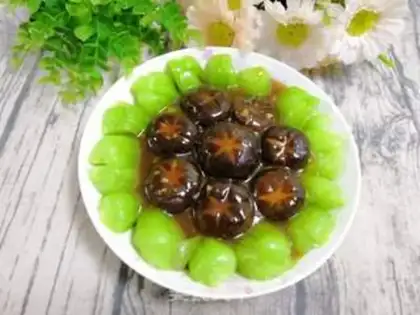 Make Mushroom oil step 17