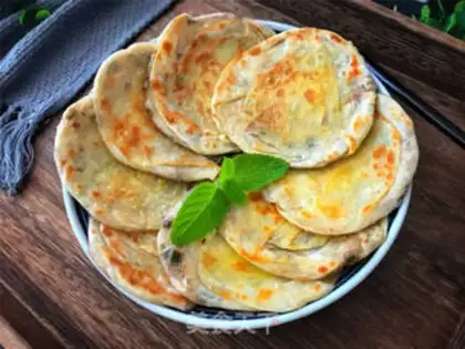 Make A dumpling onion cake step 10
