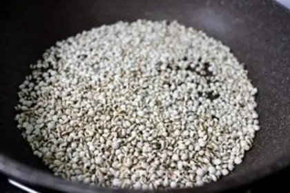 Make Red bean date rice step 2