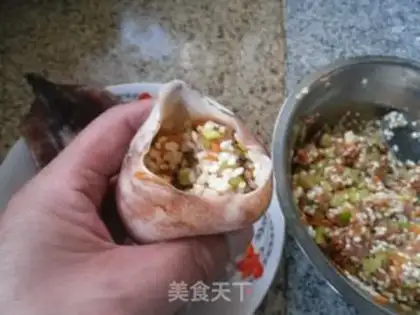 Make The rice squid bucket step 6