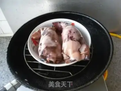 Make The rice squid bucket step 8