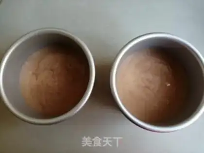 Make Four inches of cocoa chime cake step 8