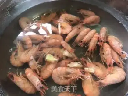 Make White burning shrimp step 3