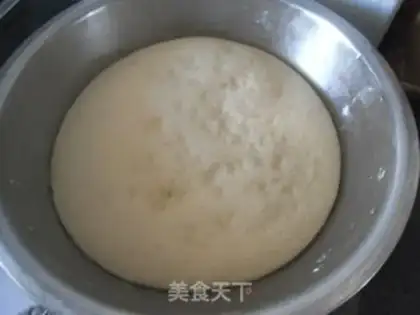 Make The rice bun step 1