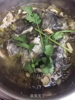Make Sour casserole and raw fish step 8