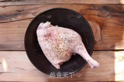 Make Grinch and duck legs step 1