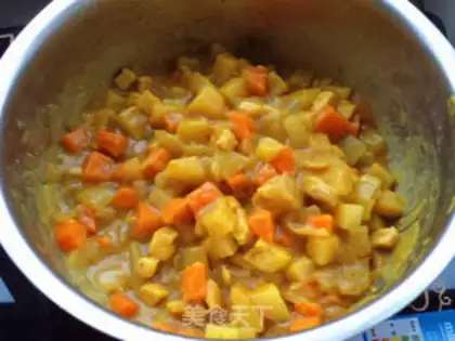 Make curry-fruit soup step 7