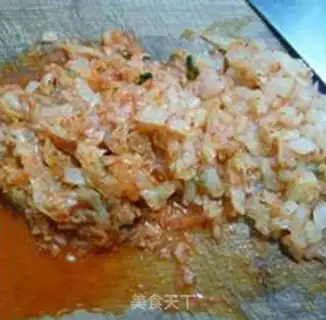 Make Pickle chicken dumplings step 4