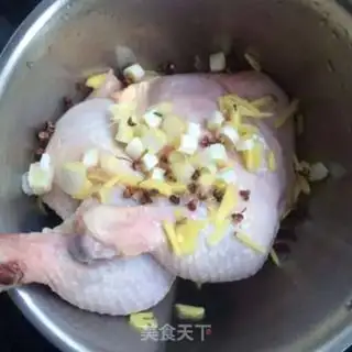 Make Burn chicken legs step 2