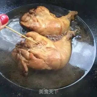 Make Burn chicken legs step 7