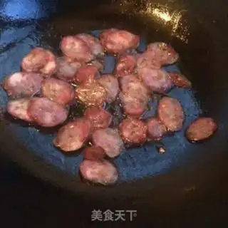 Make Pepper fried sausage step 4