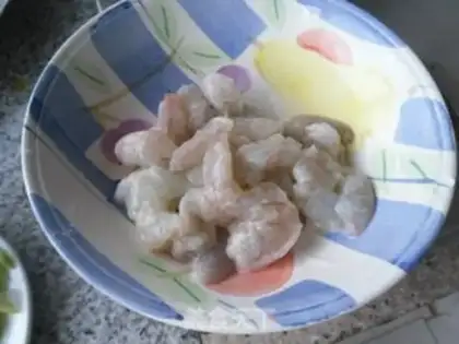 Make Shrimp balls step 1