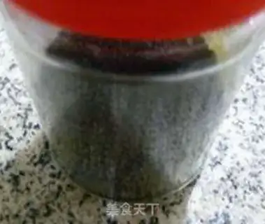 Make Black sesame raisins dry rice step 2