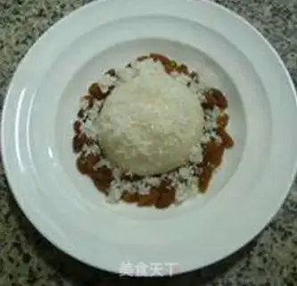 Make Black sesame raisins dry rice step 5