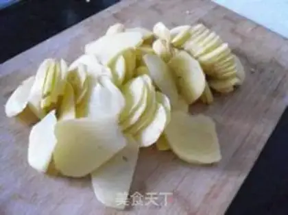 Make Hot potato chips step 1