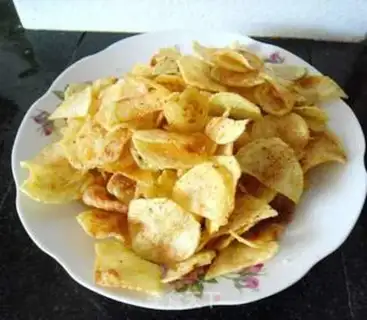 Make Hot potato chips step 7
