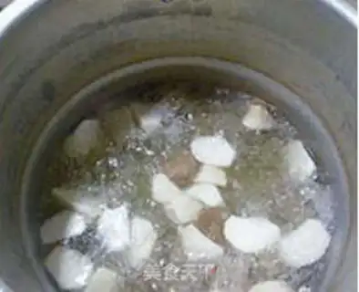 Make Porphyllos, bean ribs soup step 9