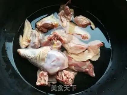 Make Plumbing chicken with herbs step 1