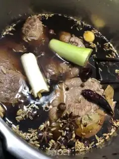 Make Soy beef step 1