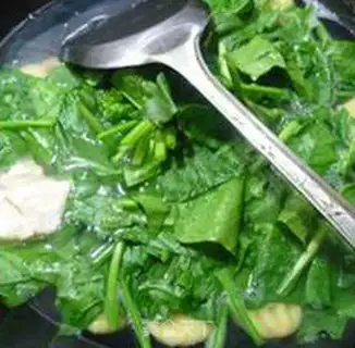 Make Spinach tacos step 9