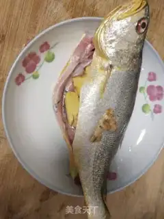 Make Steam cucumber fish step 2