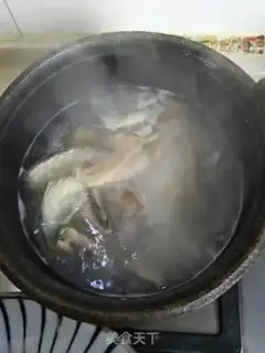Make Fish fin tofu soup step 5