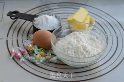 Make Glass heart cookies step 0