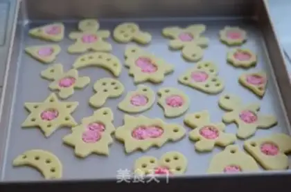 Make Glass heart cookies step 8