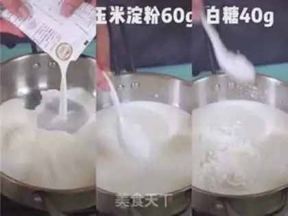 Make Cracker leather and fresh milk step 0