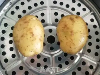 Make Potato ham sandwich step 0