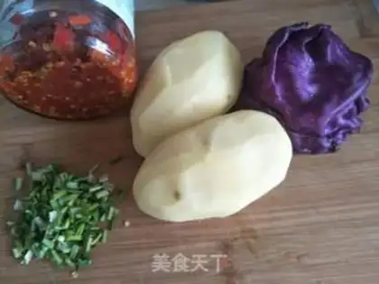 Make Cracked peppers and sour potatoes step 0