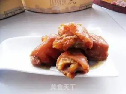 Make Honeyed pig hoof step 10
